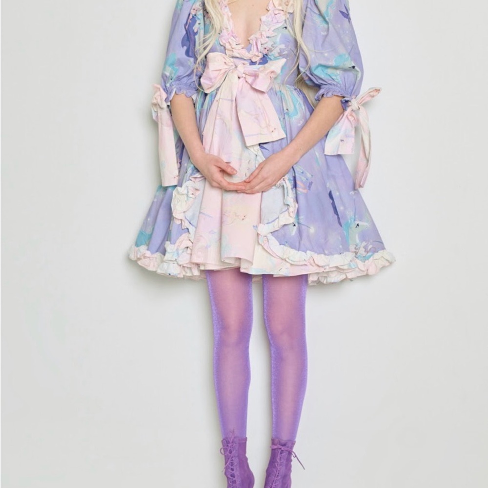 Selkie x The Last Unicorn Mini Corset Dress